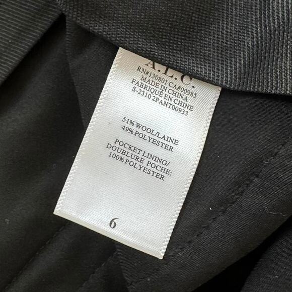 Alc wool navy trousers - Picture 5 of 8